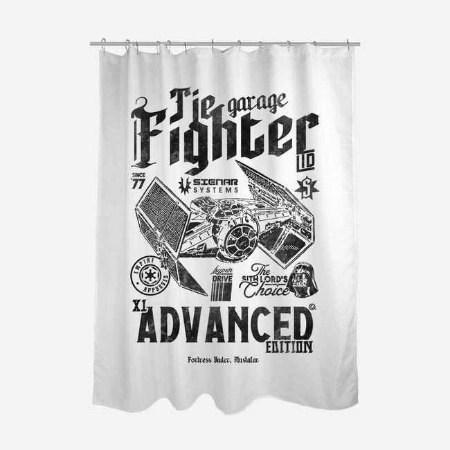 Tie Garage-None-Polyester-Shower Curtain-Arinesart