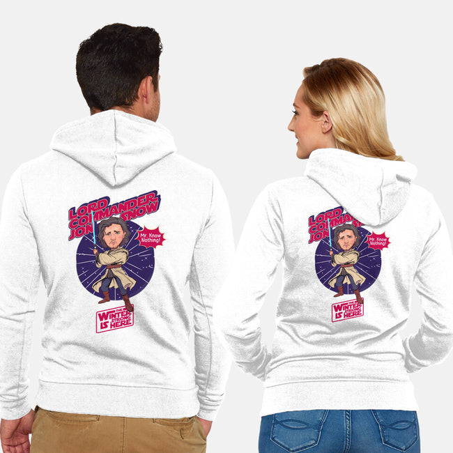 Commander Snow-Unisex-Zip-Up-Sweatshirt-P1yu5h