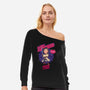 Commander Snow-Womens-Off Shoulder-Sweatshirt-P1yu5h