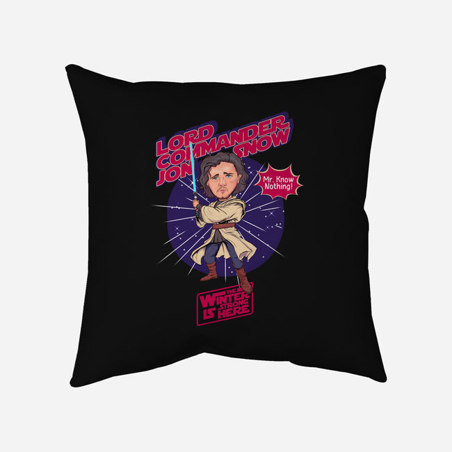 Commander Snow-None-Removable Cover w Insert-Throw Pillow-P1yu5h