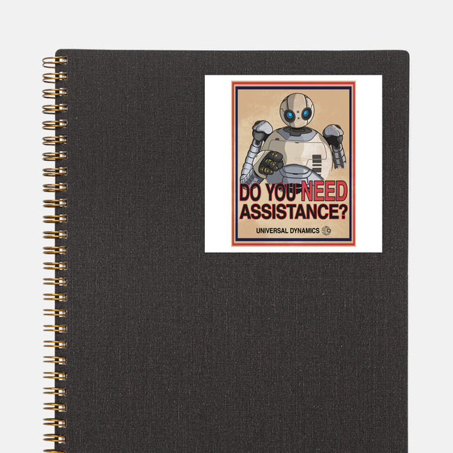 Assistance-None-Glossy-Sticker-JCMaziu