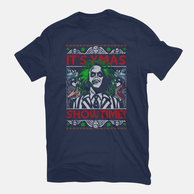 It's Xmas Showtime-Mens-Heavyweight-Tee-Arinesart