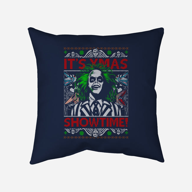 It's Xmas Showtime-None-Removable Cover w Insert-Throw Pillow-Arinesart