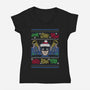 Nananana Christmas-Womens-V-Neck-Tee-Arinesart