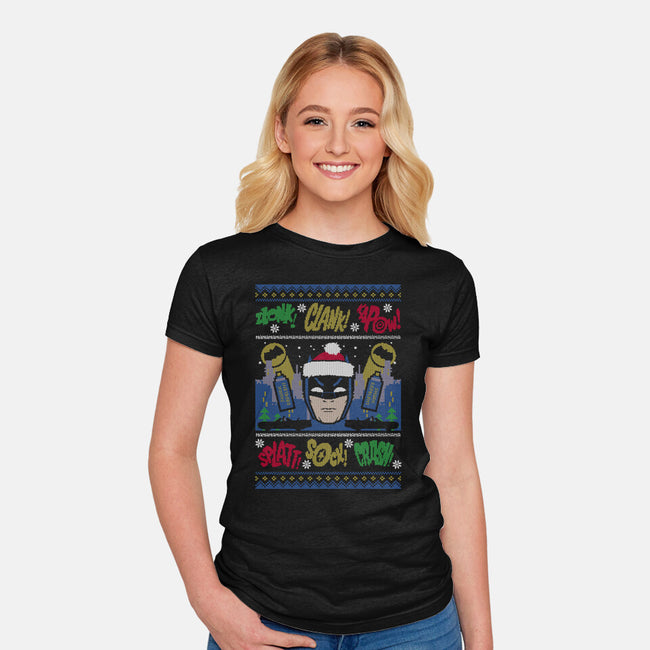 Nananana Christmas-Womens-Fitted-Tee-Arinesart