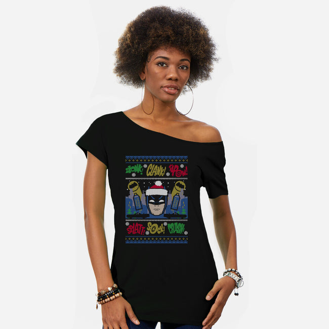 Nananana Christmas-Womens-Off Shoulder-Tee-Arinesart