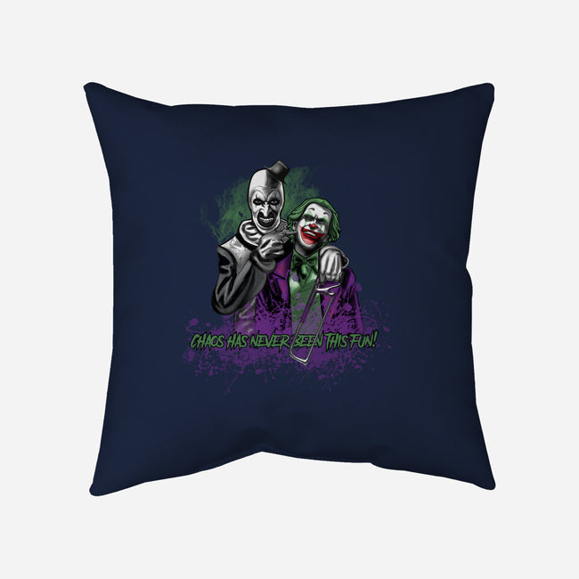 Chaos Has Never Been This Fun-None-Removable Cover w Insert-Throw Pillow-Samuel