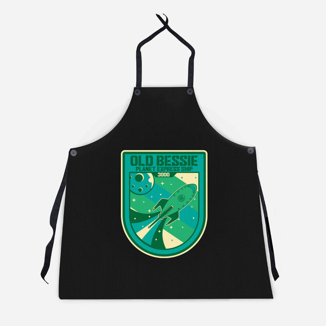 Old Bessie-Unisex-Kitchen-Apron-SuperEdu