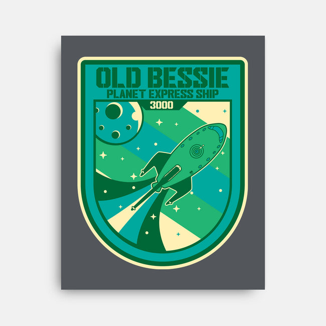 Old Bessie-None-Stretched-Canvas-SuperEdu