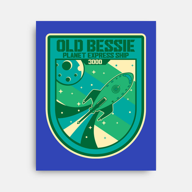 Old Bessie-None-Stretched-Canvas-SuperEdu