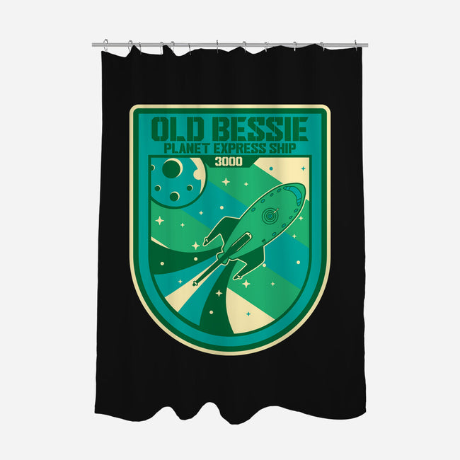 Old Bessie-None-Polyester-Shower Curtain-SuperEdu