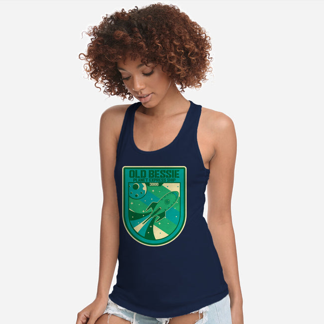 Old Bessie-Womens-Racerback-Tank-SuperEdu