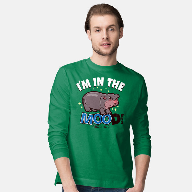 I'm In The MOOd-Mens-Long Sleeved-Tee-Boggs Nicolas