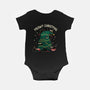 Meowy Christmas Funny Cats-Baby-Basic-Onesie-tobefonseca