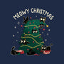 Meowy Christmas Funny Cats-None-Fleece-Blanket-tobefonseca