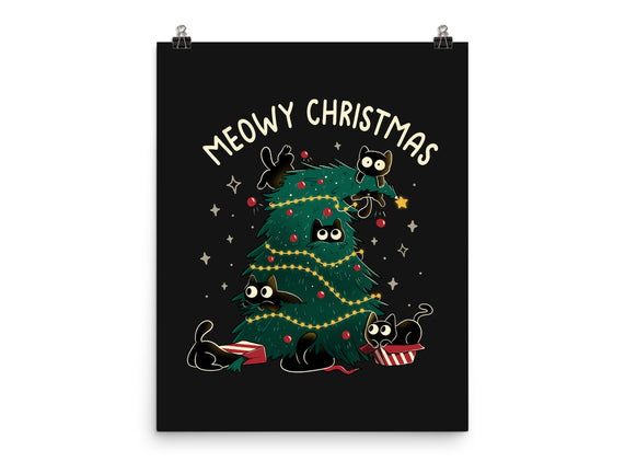 Meowy Christmas Funny Cats