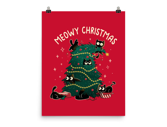 Meowy Christmas Funny Cats