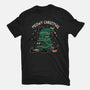 Meowy Christmas Funny Cats-Mens-Heavyweight-Tee-tobefonseca