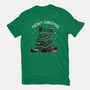 Meowy Christmas Funny Cats-Womens-Fitted-Tee-tobefonseca