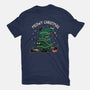 Meowy Christmas Funny Cats-Mens-Premium-Tee-tobefonseca