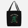 Meowy Christmas Funny Cats-None-Basic Tote-Bag-tobefonseca