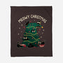 Meowy Christmas Funny Cats-None-Fleece-Blanket-tobefonseca