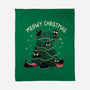 Meowy Christmas Funny Cats-None-Fleece-Blanket-tobefonseca