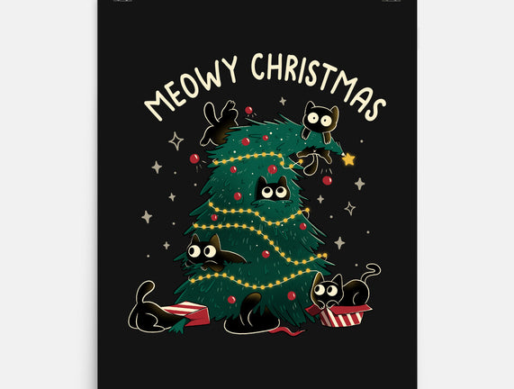 Meowy Christmas Funny Cats