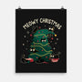 Meowy Christmas Funny Cats-None-Matte-Poster-tobefonseca