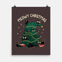 Meowy Christmas Funny Cats-None-Matte-Poster-tobefonseca