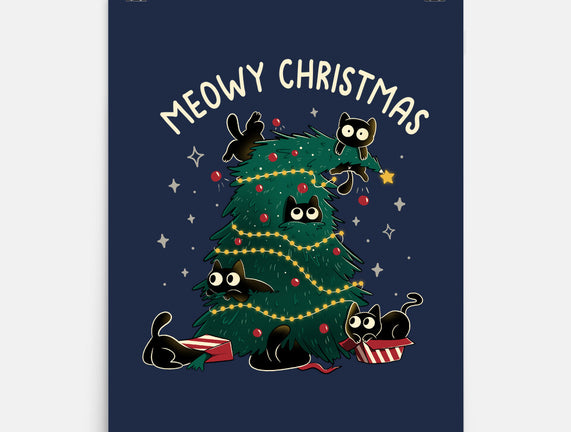 Meowy Christmas Funny Cats