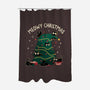 Meowy Christmas Funny Cats-None-Polyester-Shower Curtain-tobefonseca