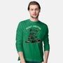 Meowy Christmas Funny Cats-Mens-Long Sleeved-Tee-tobefonseca