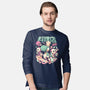 Dino Diner-Mens-Long Sleeved-Tee-eduely