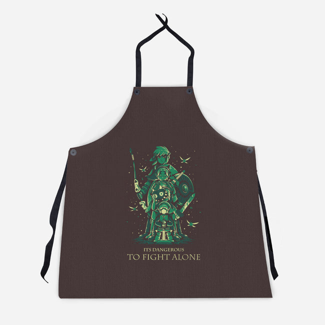 Don't Fight Alone-Unisex-Kitchen-Apron-yumie