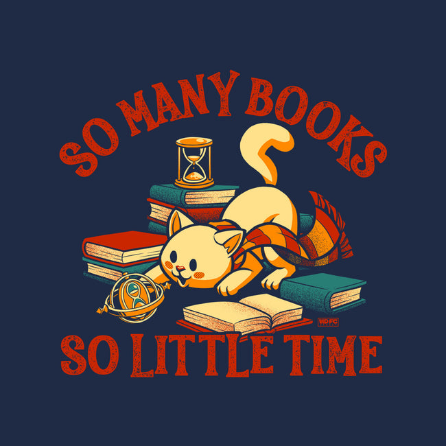 Many Books So Little Time-Womens-Fitted-Tee-worlddominationforcats