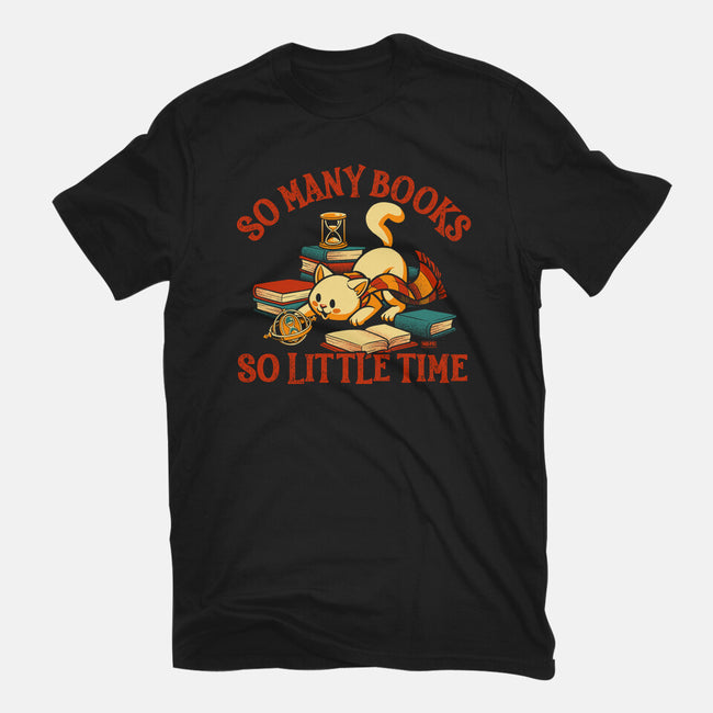 Many Books So Little Time-Youth-Basic-Tee-worlddominationforcats