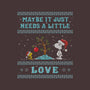 Maybe It Just Needs Love-None-Polyester-Shower Curtain-kg07