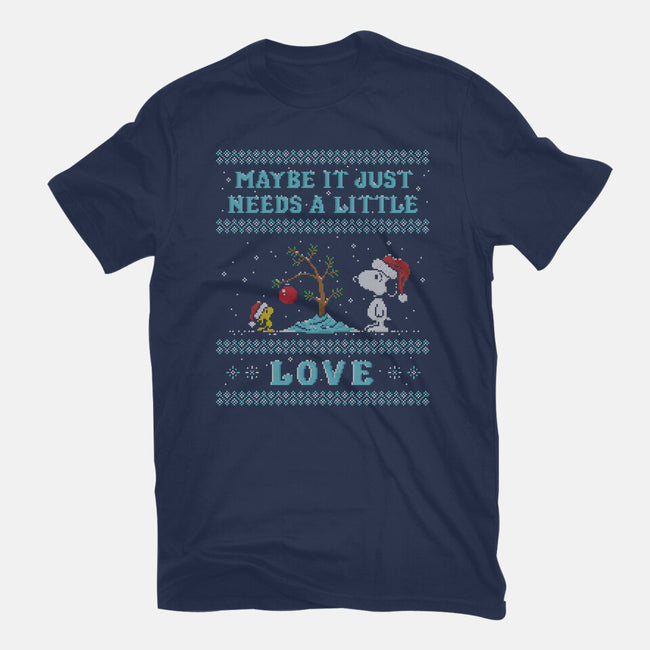 Maybe It Just Needs Love-Womens-Fitted-Tee-kg07