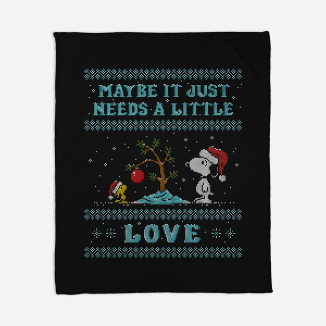 Maybe It Just Needs Love-None-Fleece-Blanket-kg07
