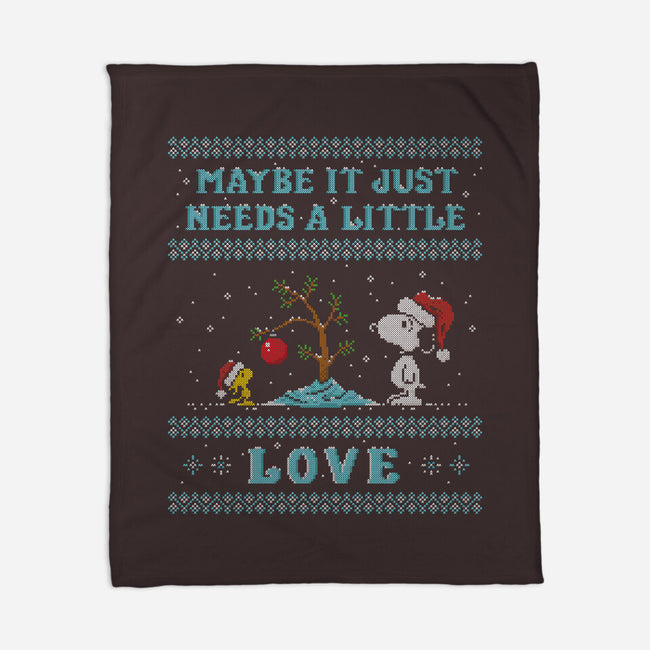 Maybe It Just Needs Love-None-Fleece-Blanket-kg07