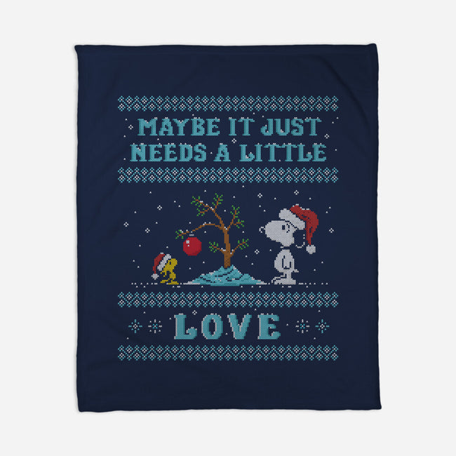 Maybe It Just Needs Love-None-Fleece-Blanket-kg07