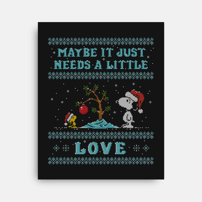 Maybe It Just Needs Love-None-Stretched-Canvas-kg07