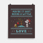 Maybe It Just Needs Love-None-Matte-Poster-kg07