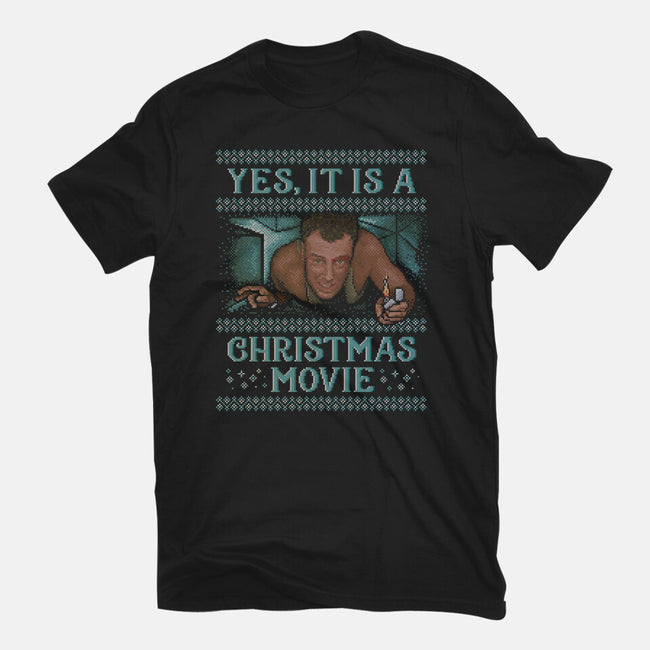 Gen X Christmas Movie-Mens-Basic-Tee-kg07