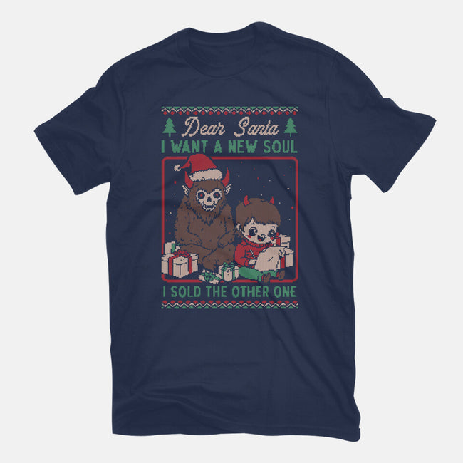 Ugly Sweater Christmas Pact-Mens-Heavyweight-Tee-Studio Mootant