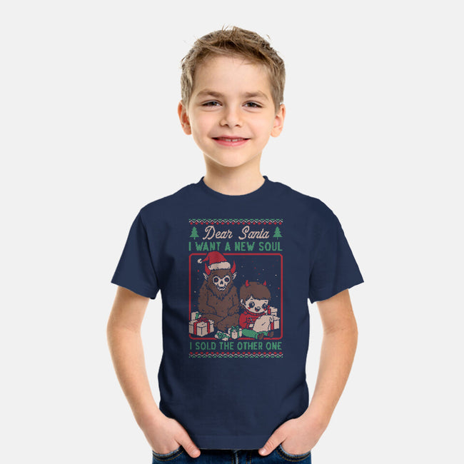 Ugly Sweater Christmas Pact-Youth-Basic-Tee-Studio Mootant