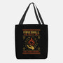 Ugly Sweater Fireball-None-Basic Tote-Bag-Studio Mootant