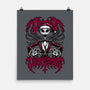 Creepy Christmas Skeleton-None-Matte-Poster-Studio Mootant