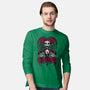 Creepy Christmas Skeleton-Mens-Long Sleeved-Tee-Studio Mootant